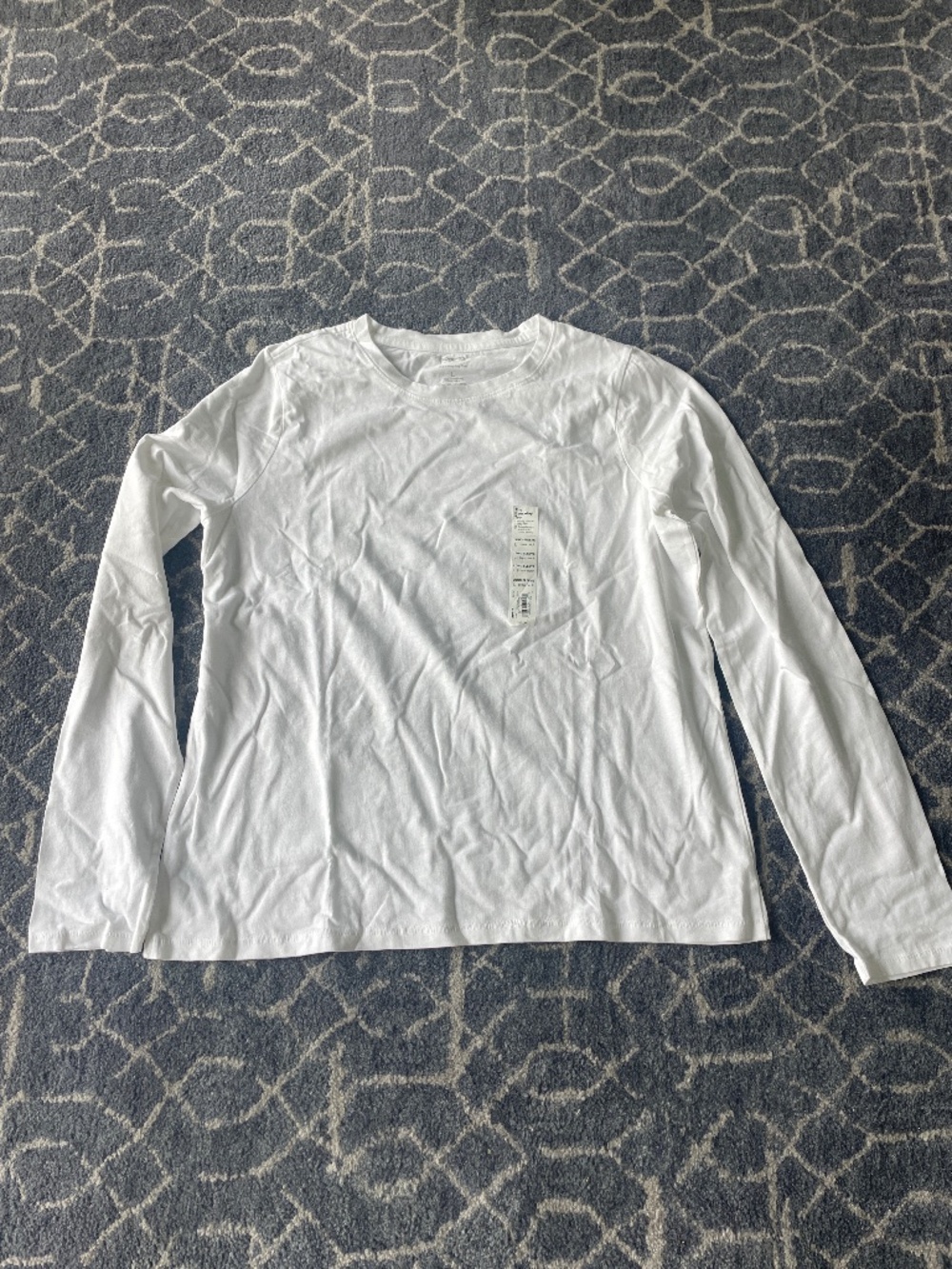 NEW Sonoma The Everyday Tee, Women’s Size L, White Crewneck